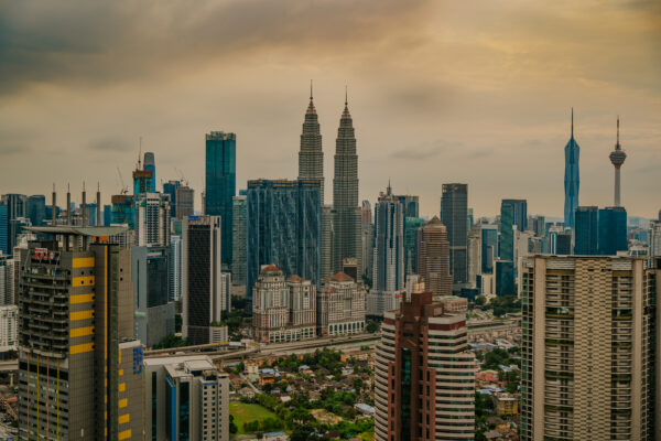 Widok na Kuala Lumpur